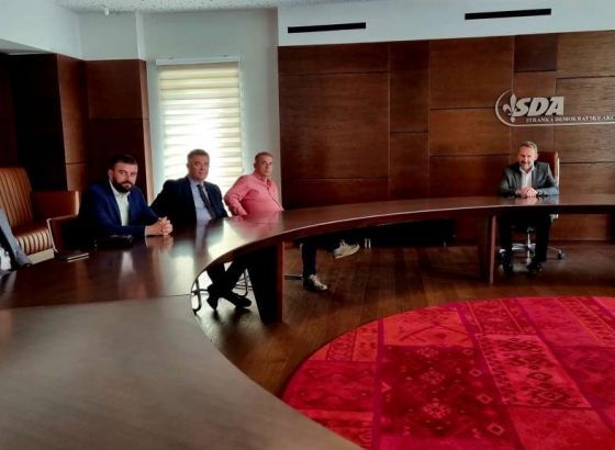 Izetbegović primio delegaciju Fudbalskog kluba Velež