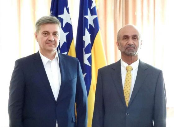 Zvizdić se sastao sa predsjednikom Globalnog vijeća za toleranciju i mir