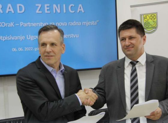 Grad Zenica glavni implementator projekta 'iSKOraK - Partnerstvo za nova radna mjesta'