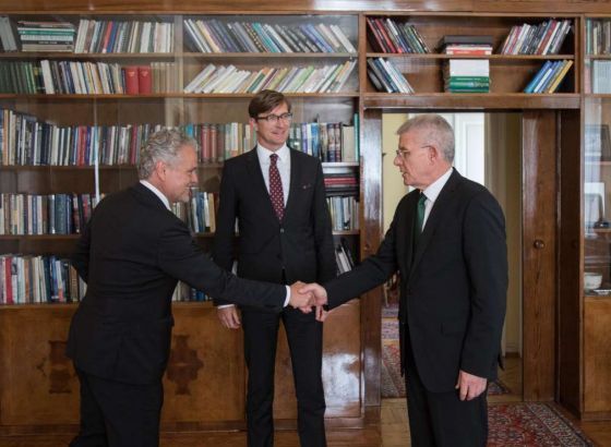 Džaferović primio izvršnog direktora pri Evropskoj službi za vanjske poslove Makoveca