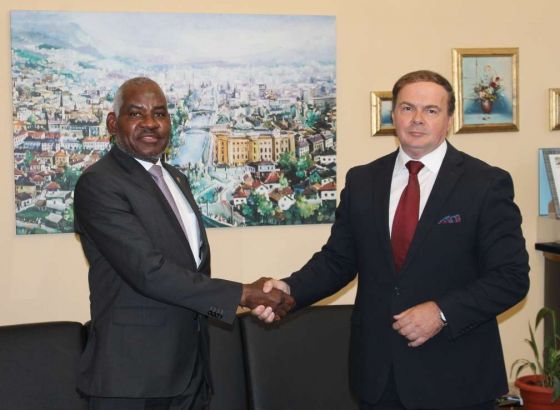 Novoimenovani ambasador Republike Angole za BiH José Filipe predao akreditive