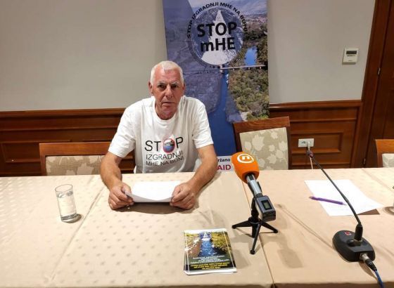 Barišić: Trajna zabrana gradnje mHE na Buni naš je jedini zahtjev