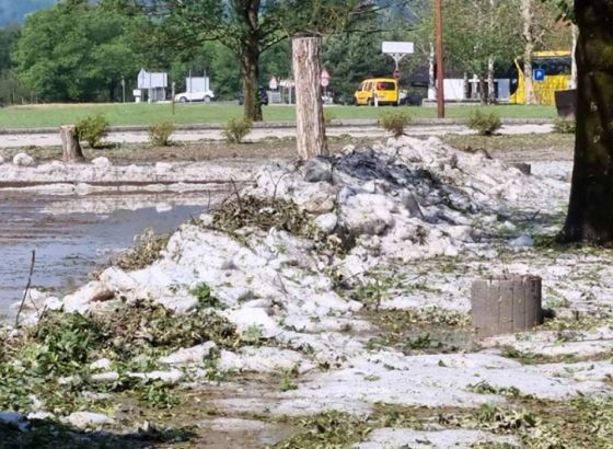 Nevrijeme na sjeveru Hrvatske nanijelo štetu poljoprivrednicima