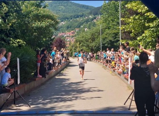 Emir Hastor pobjednik druge Međunarodne trke prijateljstva Goražde 5 K