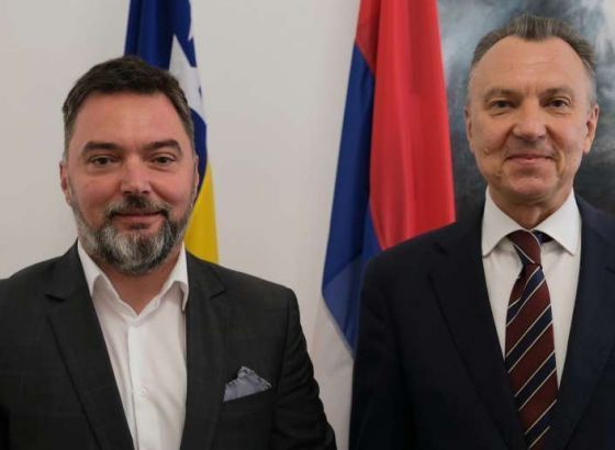 Košarac i ambasador Ulahovič o unapređenju saradnje BiH i Bjelorusije
