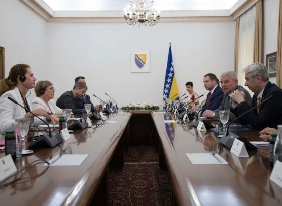 Džaferović primio visoku komesarku UN-a za ljudska prava Bachelet