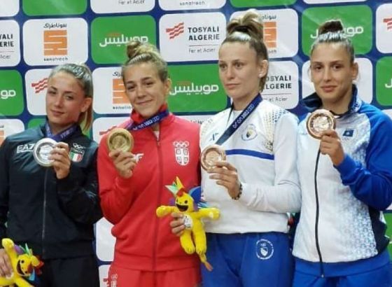 Anđela Samardžić u alžirskom Oranu osvojila bronzanu medalju u judou