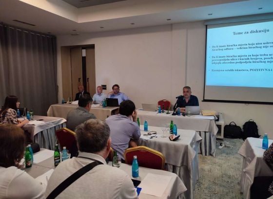 CIK BiH - Počela višednevna obavezna edukacija članova općinskih/gradskih izbornih komisija