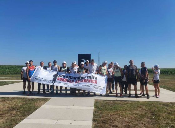 Vukovar: Krenuo ultramaraton Vukovar-Srebrenica