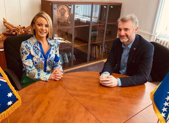 Australska parlamentarka Klara Andrić u posjeti premijeru KS