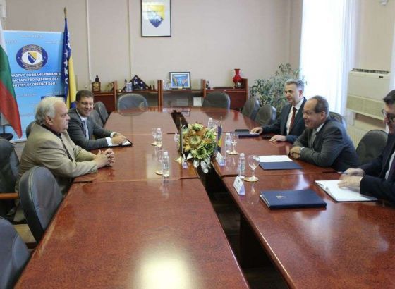 Ministar Podžić primio novoimenovanog ambasadora Republike Bugarske u BiH Yotova