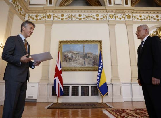 Džaferović i Reilly razgovarali o aktualnoj političkoj situaciji u Bosni i Hercegovini