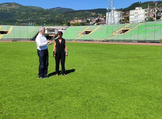 Uskoro radovi na izgradnji novog terena na stadionu 'Asim Ferhatović Hase'