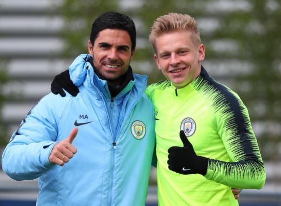 Arteta o Zinčenku: Može da igra u odbrani i u veznom redu