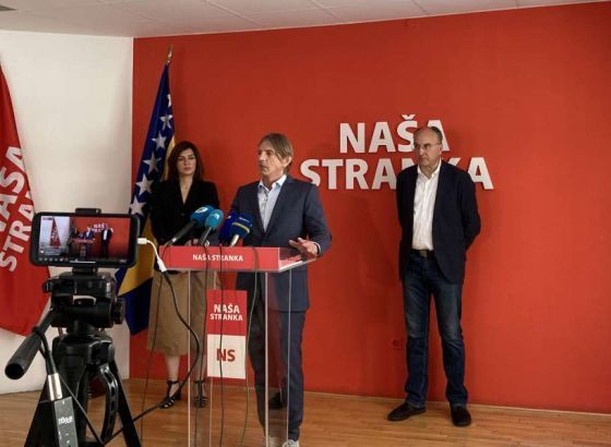 Naša stranka: Schmidtovim prijedlogom daje se prednost nacionalnim strankama u formiranju vlasti