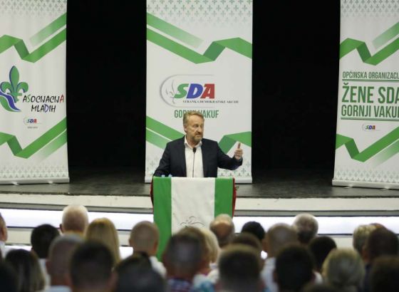 Izetbegović u Gornjem Vakufu: Plan OHR-a je probni balon, snažno ćemo se suprostaviti tome