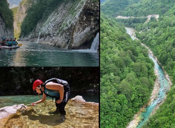Turisti iz cijelog svijeta na raftingu na Neretvi