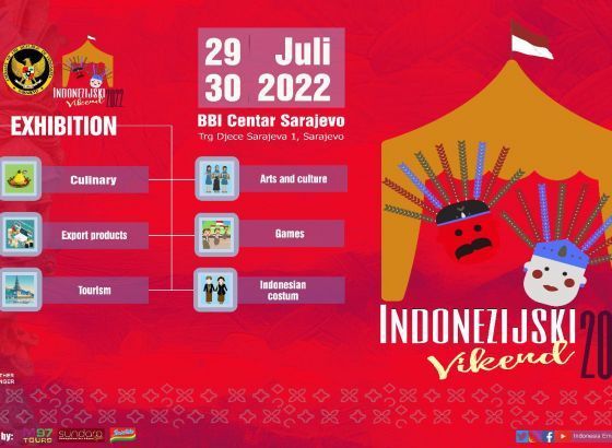 DOŽIVLJAJ NA INDONEZIJSKI NAČIN: Indonezijska ambasada u Sarajevu predstavlja Indonezijski vikend 2022.