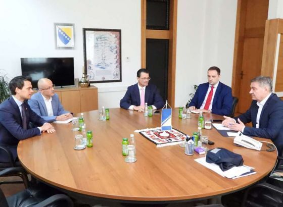 Zvizdić razgovarao s članom Bundestaga Christophom Ploßom