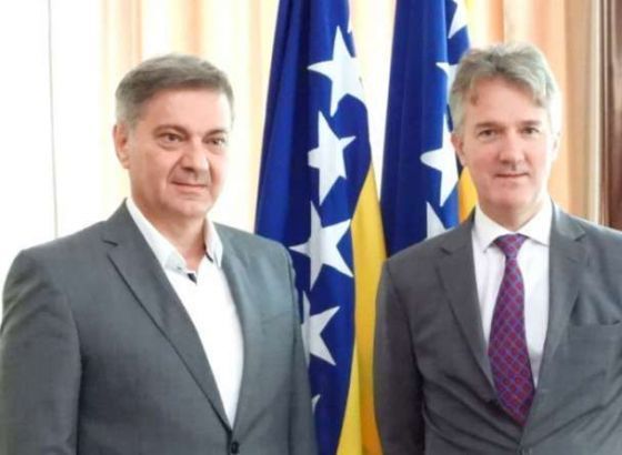 Zvizdić i Reilly o političkoj situaciji u BiH, euroatlantskim integracijama i predstojećim izborima