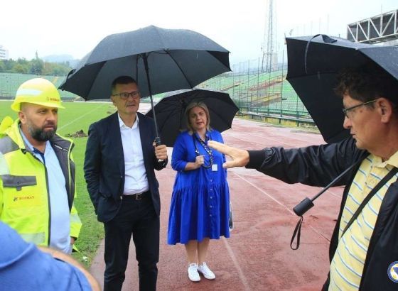 Počeli radovi na stadionu 'Asim Ferhatović Hase'