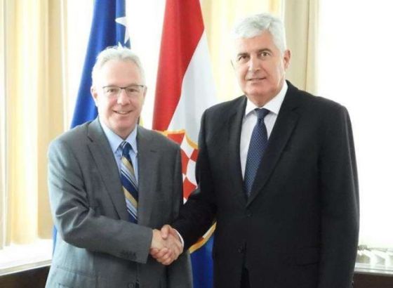 Čović i Murphy o političkoj situaciji, pregovaračkim procesima i predstojećem izbornom periodu