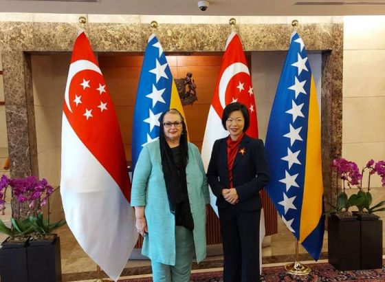 Turković u posjeti Singapuru, sastala se sa predsjednicom države Halimah Yacob