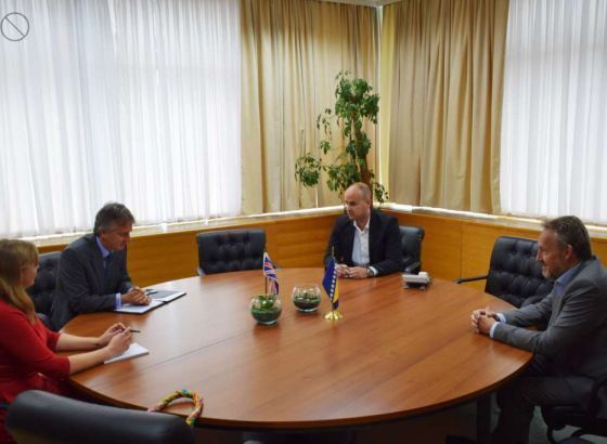 Izetbegović se sastao sa ambasadorom Ujedinjenog Kraljevstva Velike Britanije i Sjeverne Irske