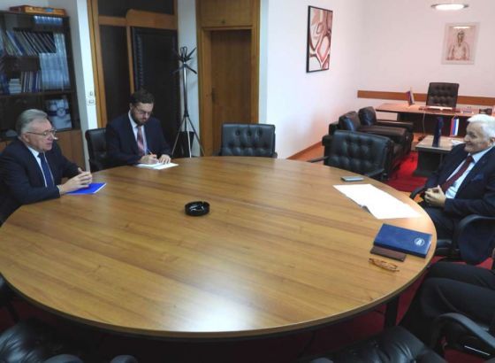 Špirić s ambasadorom Rusije o političkoj situaciji u BiH i globalnim izazovima