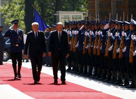 Erdogan svečano dočekan ispred zgrade Predsjedništva BiH
