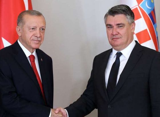 Erdogan stigao na Pantovčak