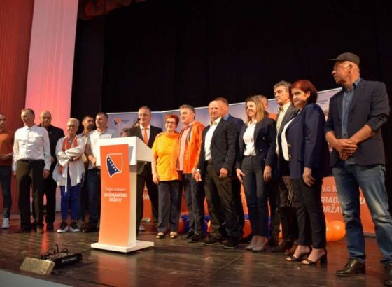 Komšić u Konjicu: Inicijativa 'Milion ljudi za građansku BiH' nije samo naše vlasništvo