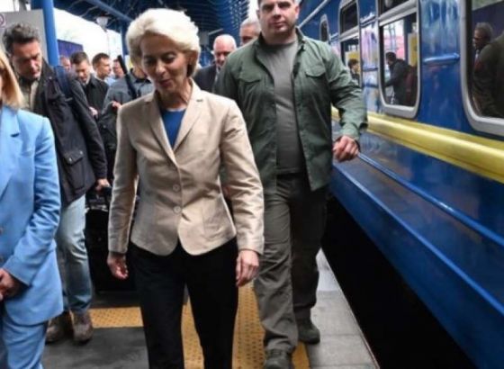 Ursula von der Leyen stigla u Kijev