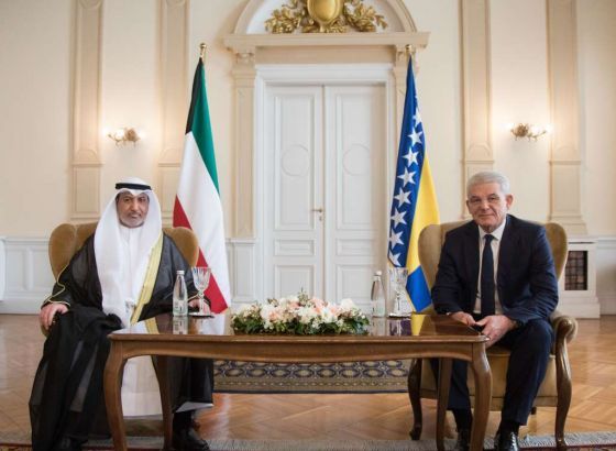 Džaferović i ambasador Kuvajta: Unaprijediti saradnju u turizmu, kulturi i obrazovanju