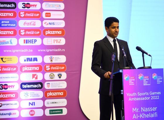 Nasser Al-Khelaifi proglašen je novi ambasador Sportskih igara mladih