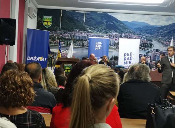 Hadžikadić: Goraždani su nam pokazali kako se mogu pobijediti strah i obmana