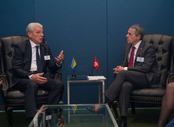 Džaferović i Cassis: Balkan ima strateški značaj za sigurnosnu arhitekturu Evrope