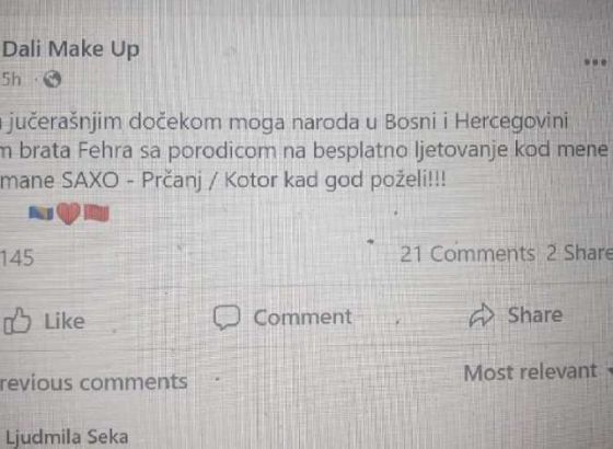 Kotoranka ponudila Fahrudinu Meškoviću i njegovoj obitelji besplatno ljetovanje