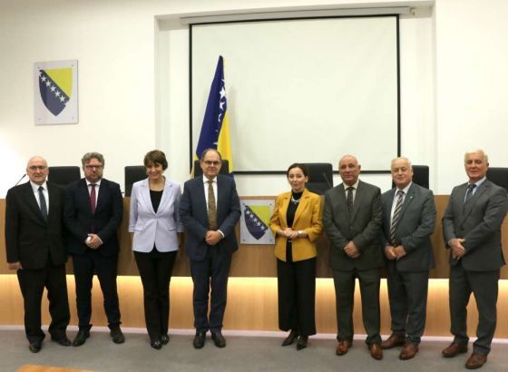Schmidt posjetio CIK, razgovarano o organizaciji i provođenju Općih izbora u BiH