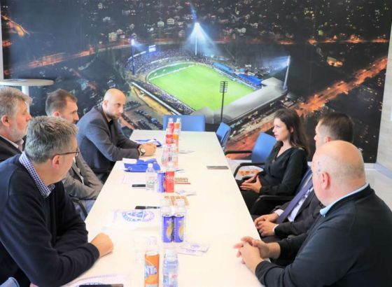 Hadžiahmetović, Avdić i Delić s rukovodstvom FK Željezničar dogovorili nekoliko projekata