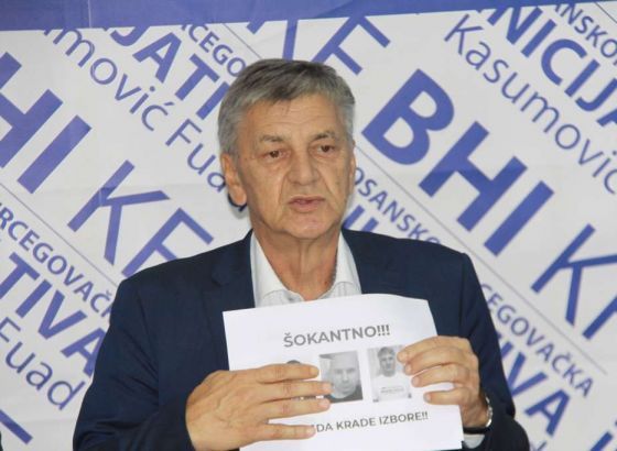 Kasumović traži poništenje izbora te podnosi krivičnu prijavu protiv GIK-a Zenica