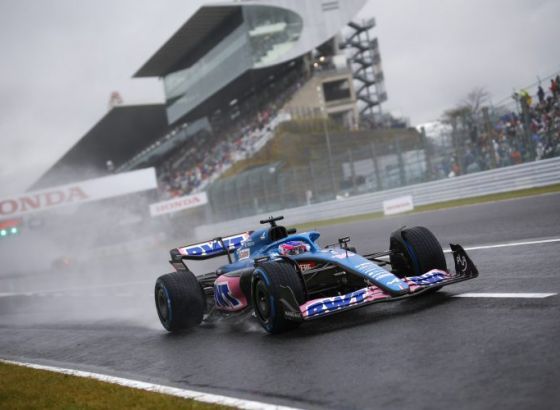Alonso najbrži na kišnom prvom treningu na Suzuki