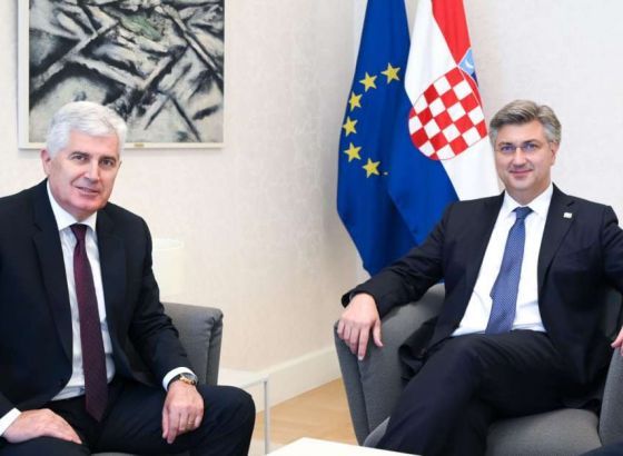 Čović i Plenković naglasili važnost žurnog formiranja vlasti na svim razinama u BiH