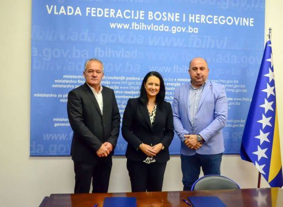 Vlada FBiH - Potpisan ugovor o izgradnji brze ceste Prača – Goražde u vrijednosti 8,5 miliona KM