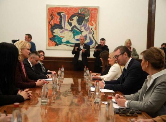 Beograd: Vučić se susreo s predsjednicom Skupštine Crne Gore