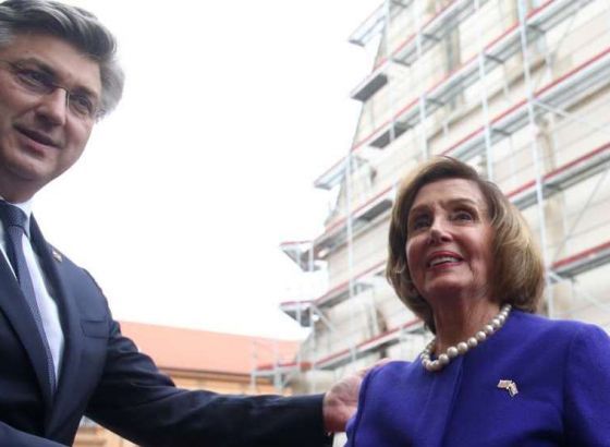 Sastanak Plenković i Pelosi: 'Zahvaljujemo Hrvatskoj na liderstvu'