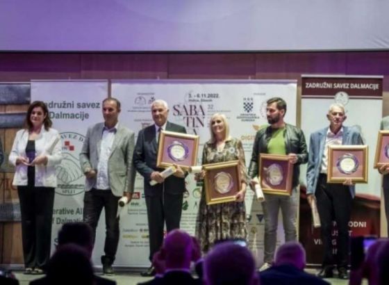Sabatina: Tihomiru Prusini dodijeljena nagrada za životni doprinos unaprjeđenju vinarstva