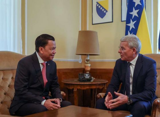 Džaferović i Kon o modalitetima unapređenja saradnje Bosne i Hercegovine i Indonezije