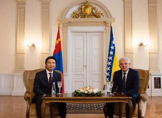 Džaferović - Mijiddorj: Ojačati diplomatsku i ekonomsku saradnju BiH i Mongolije