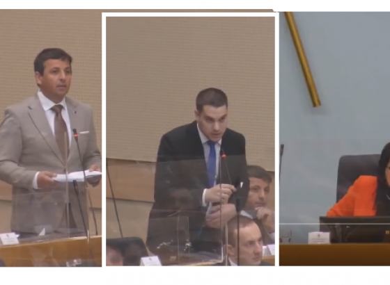 HIT SJEDNICE NSRS: "Alo, momak! Nemoj da galamiš ođe i da se obadaš. Biće prilike da se bijemo"